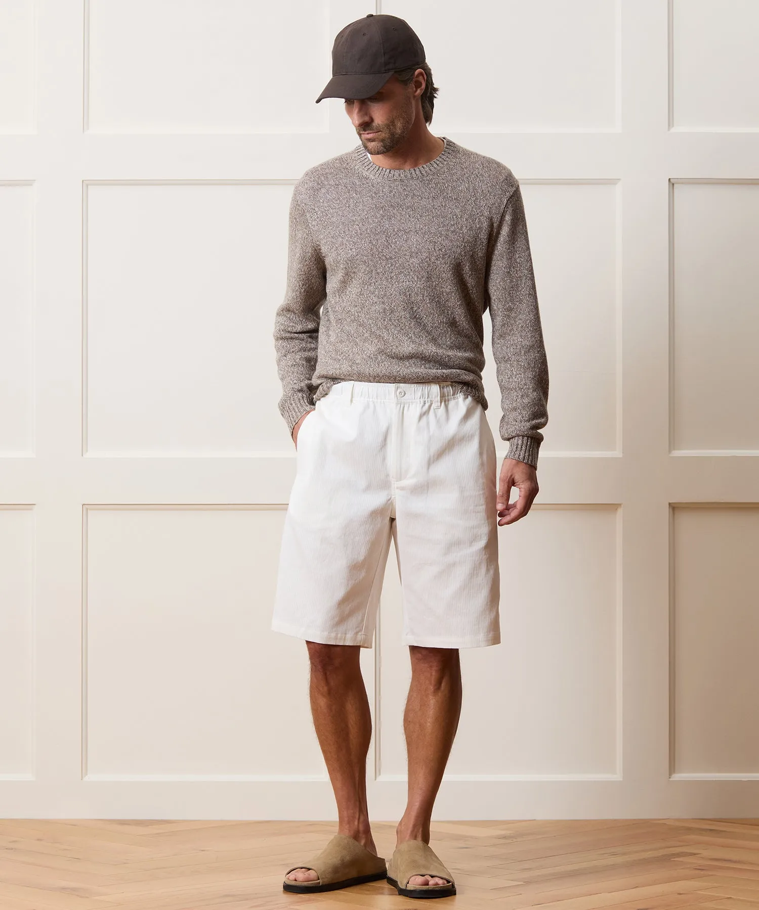 11" Italian Cotton Relaxed  Short