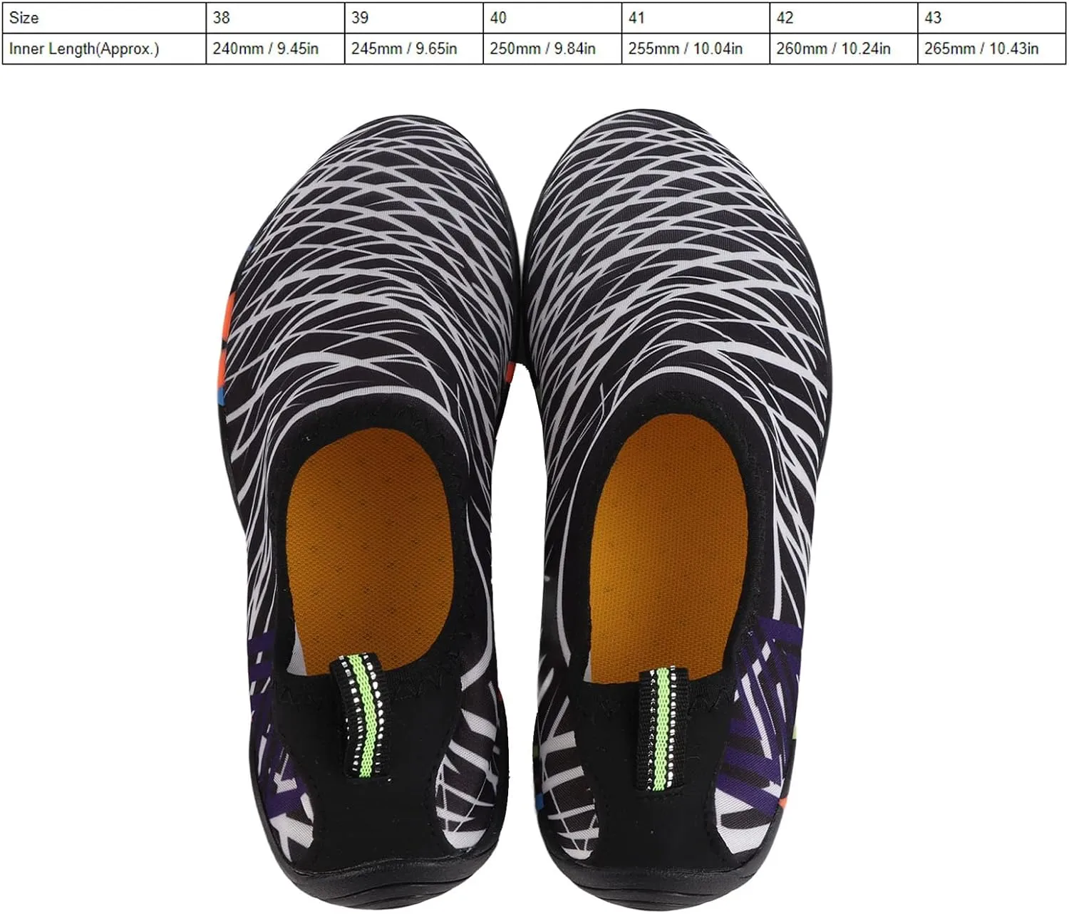 1Pair Water Shoes, Quick Drying Water Shoes, Breathable Barefoot Water Shoes, Water Sports Shoes for Beach Party, Stream Tracing, Fishing, Elastic Comfortable