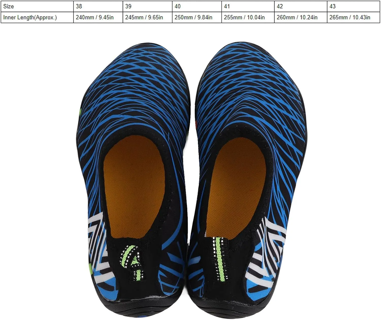 1Pair Water Shoes, Quick Drying Water Shoes, Breathable Barefoot Water Shoes, Water Sports Shoes for Beach Party, Stream Tracing, Fishing, Elastic Comfortable