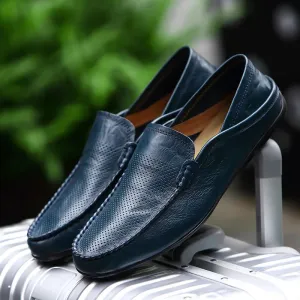 ALDO GENUINE COWHIDE LEATHER LOAFERS