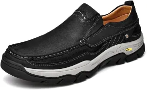 Asifn Mens Fashion Loafers Outdoor Casual Hiking Shoes Lightweight Non-Slip Driving Shoes Daily Office Shoes