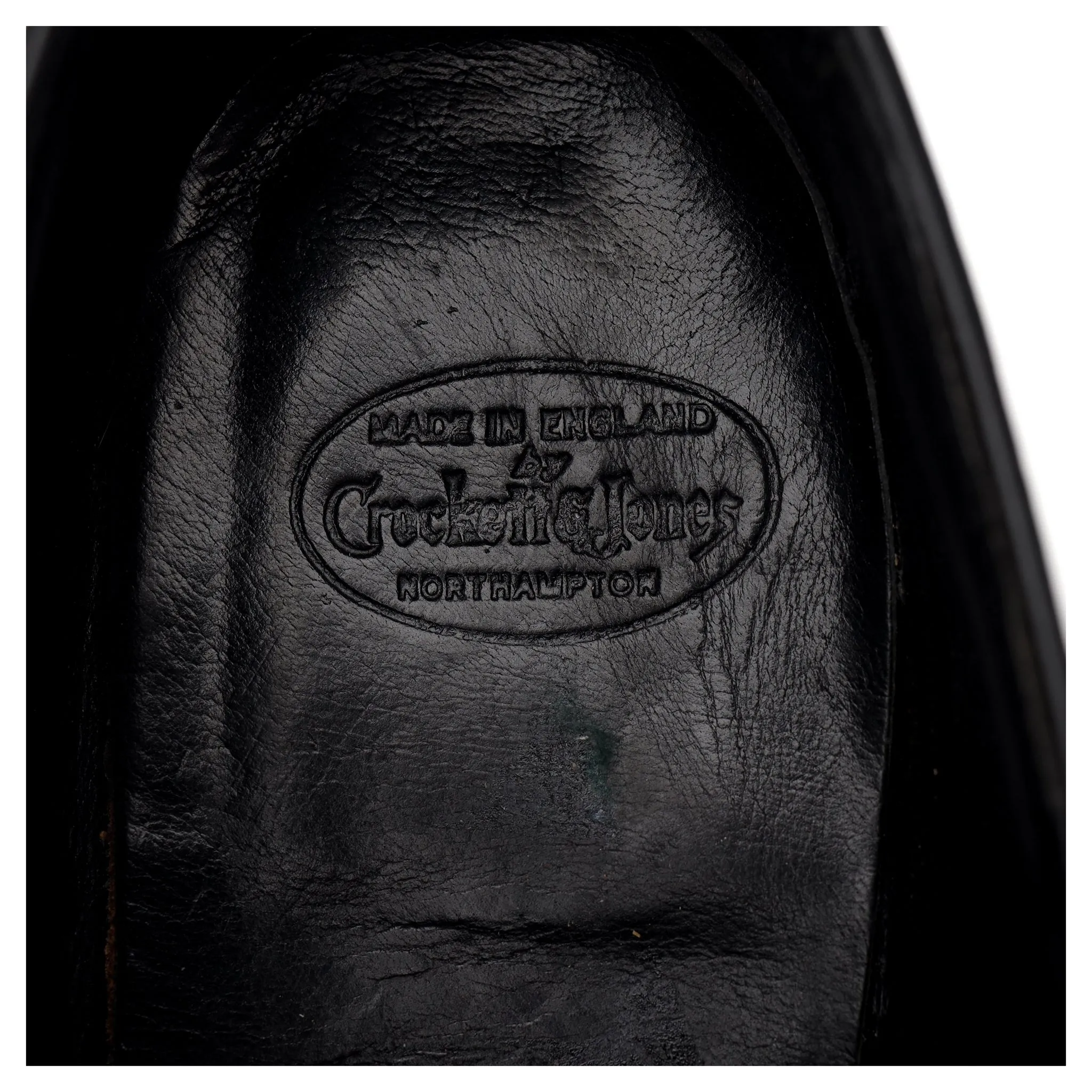 'Barrington 2' Black Leather Oxford Brogues UK 9 E