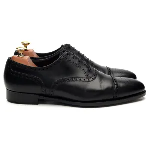 'Barrington 2' Black Leather Oxford Brogues UK 9 E