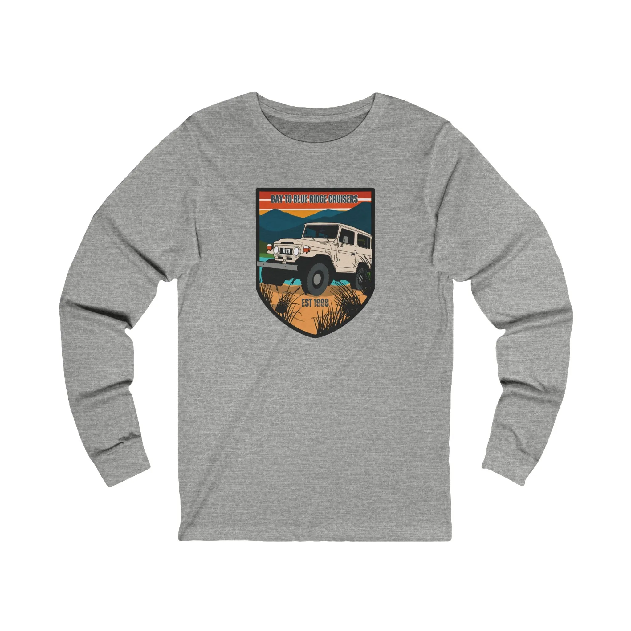 Bay to Blue Ridge Cruisers Club Unisex Long Sleeve Tee