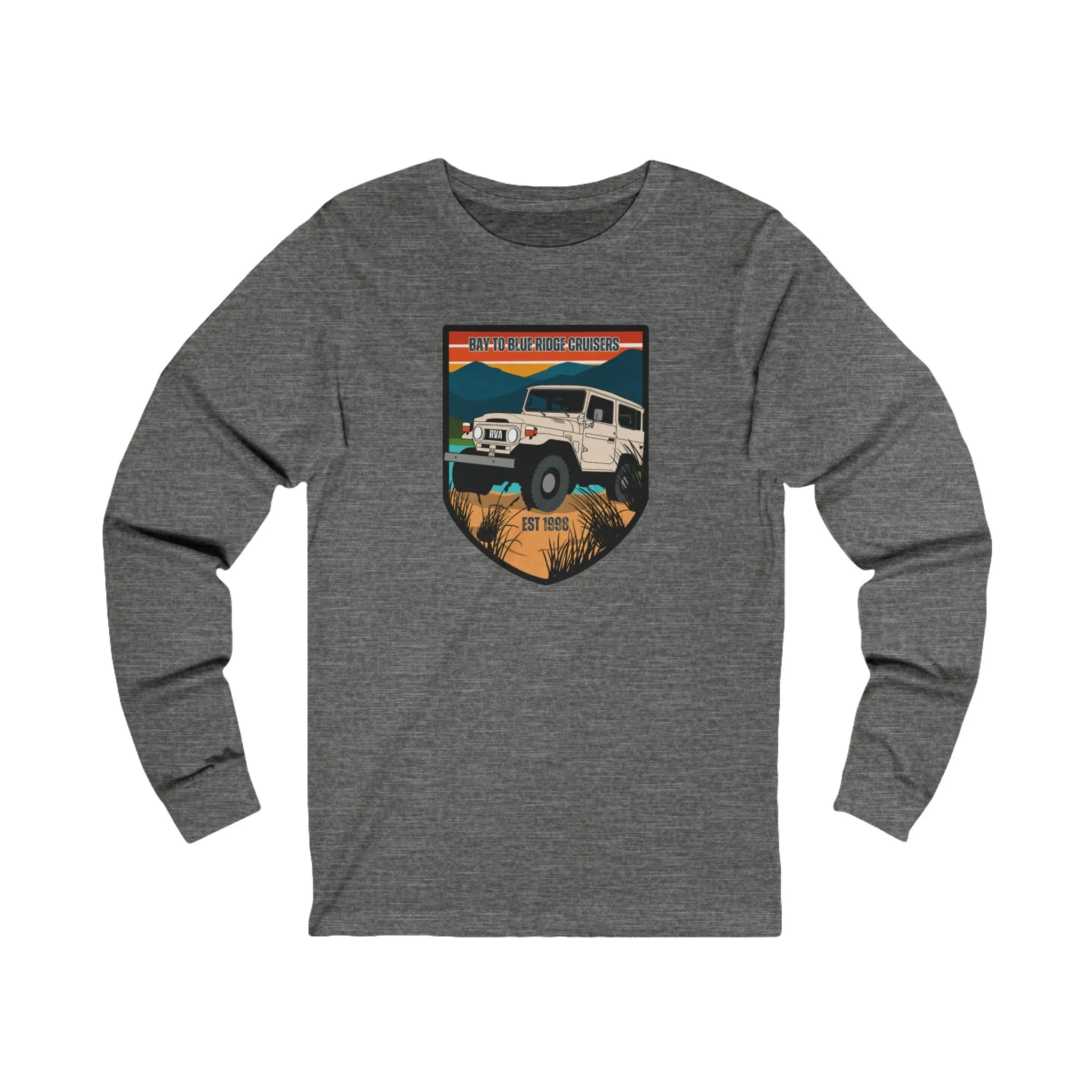 Bay to Blue Ridge Cruisers Club Unisex Long Sleeve Tee