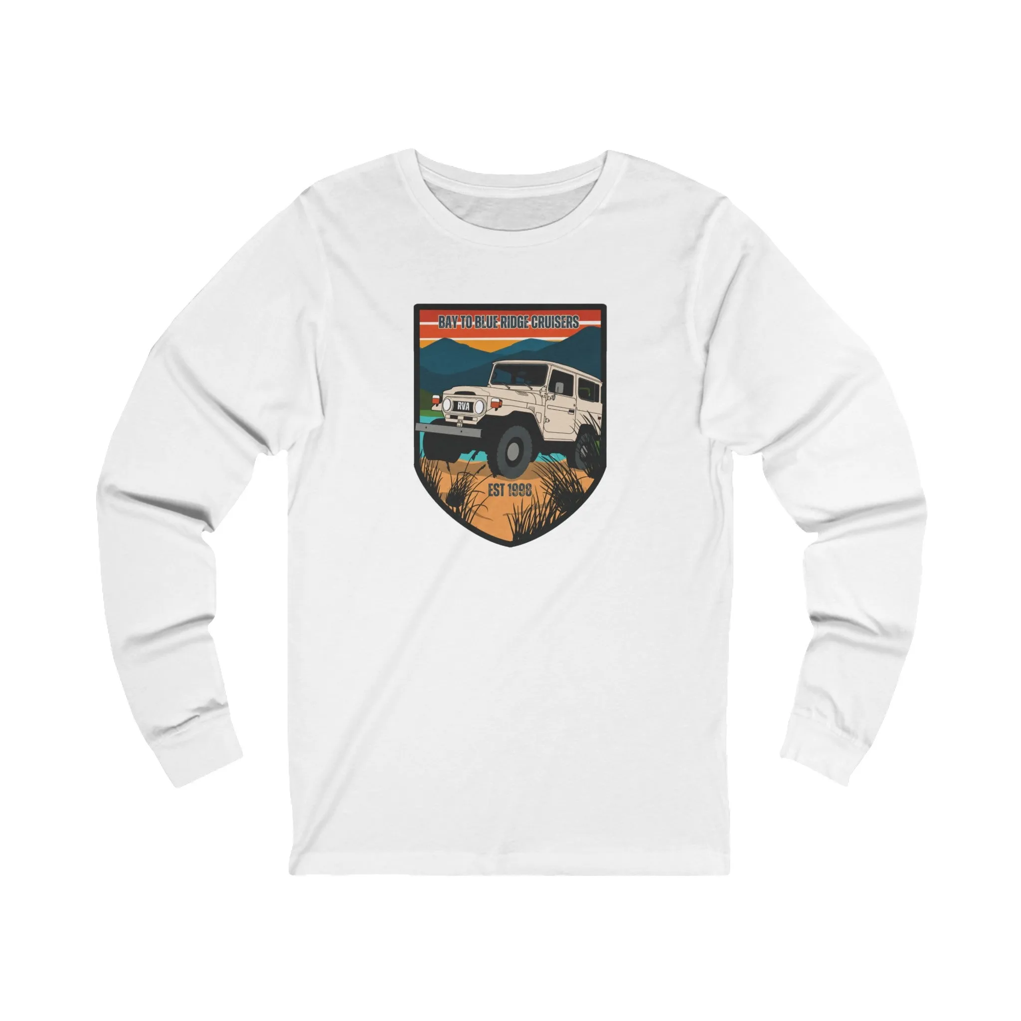 Bay to Blue Ridge Cruisers Club Unisex Long Sleeve Tee