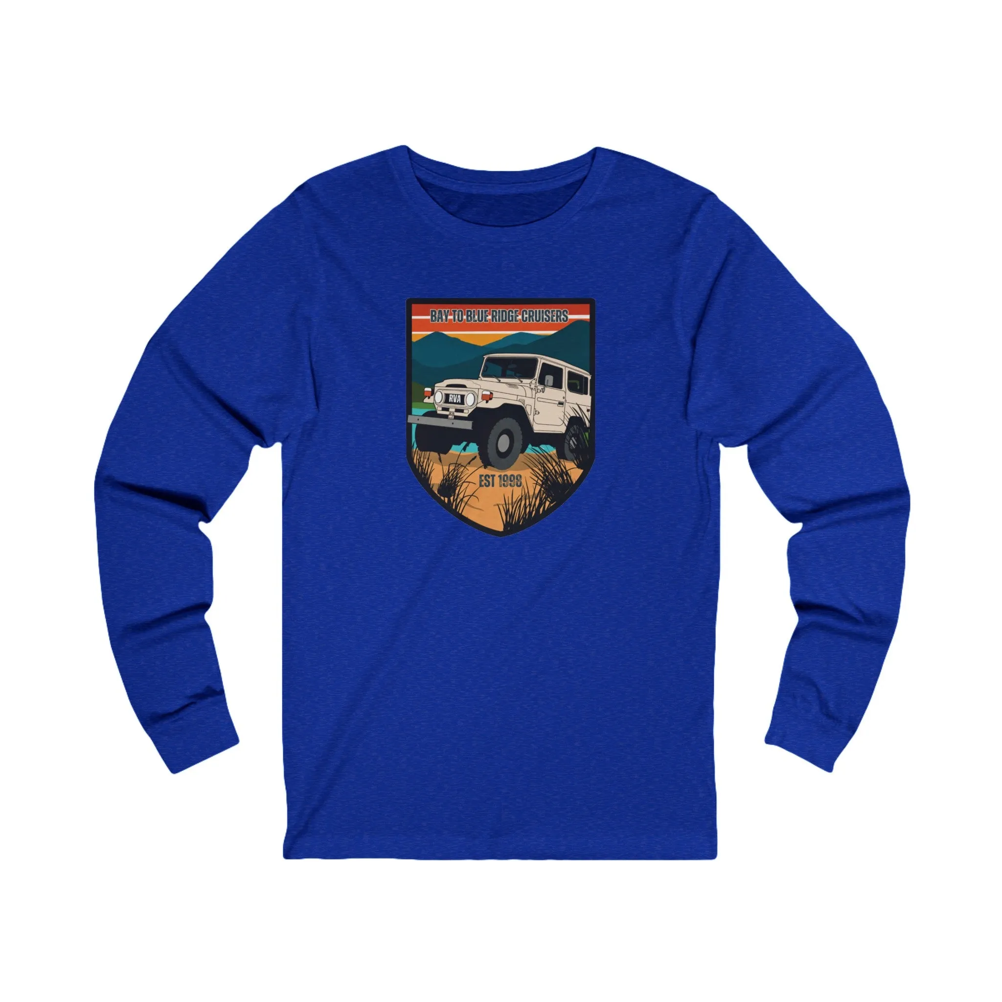 Bay to Blue Ridge Cruisers Club Unisex Long Sleeve Tee