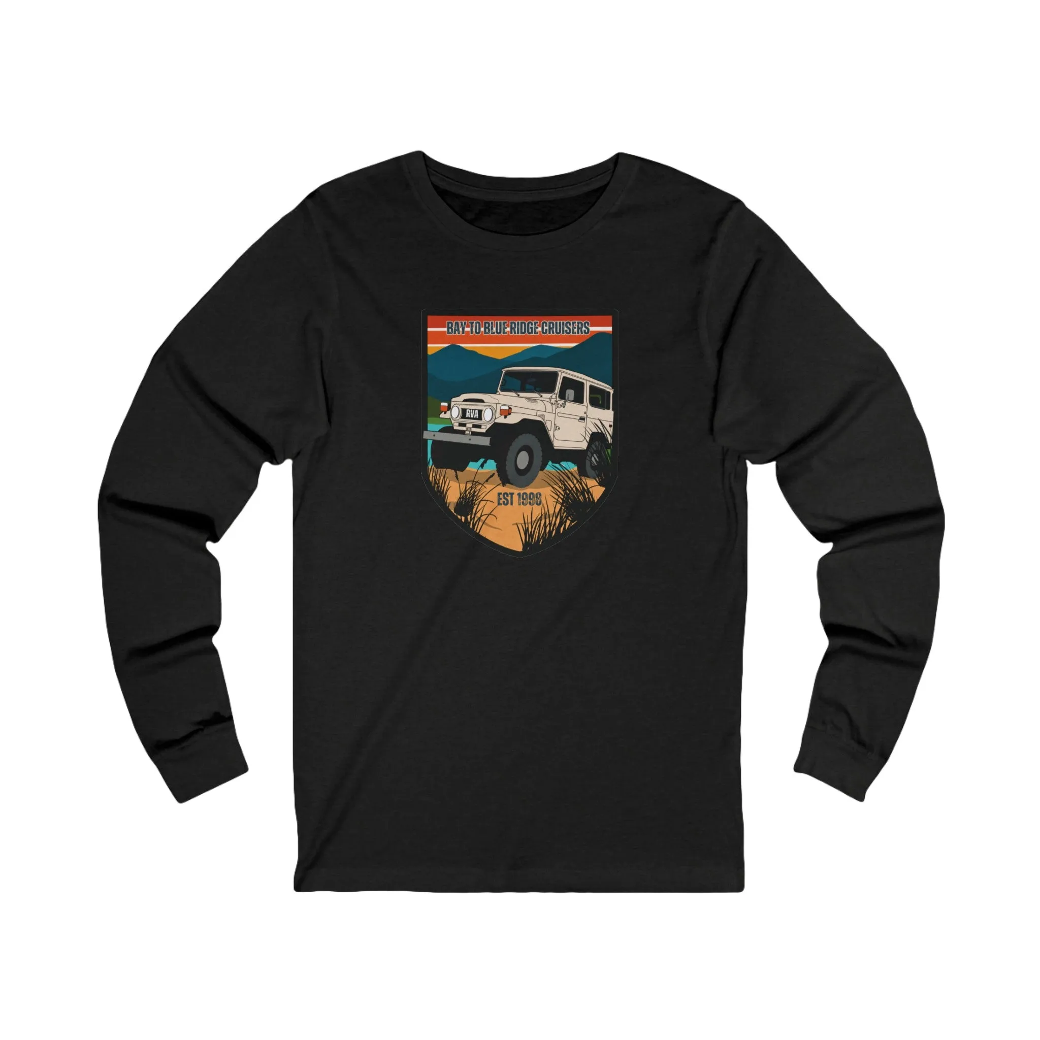 Bay to Blue Ridge Cruisers Club Unisex Long Sleeve Tee
