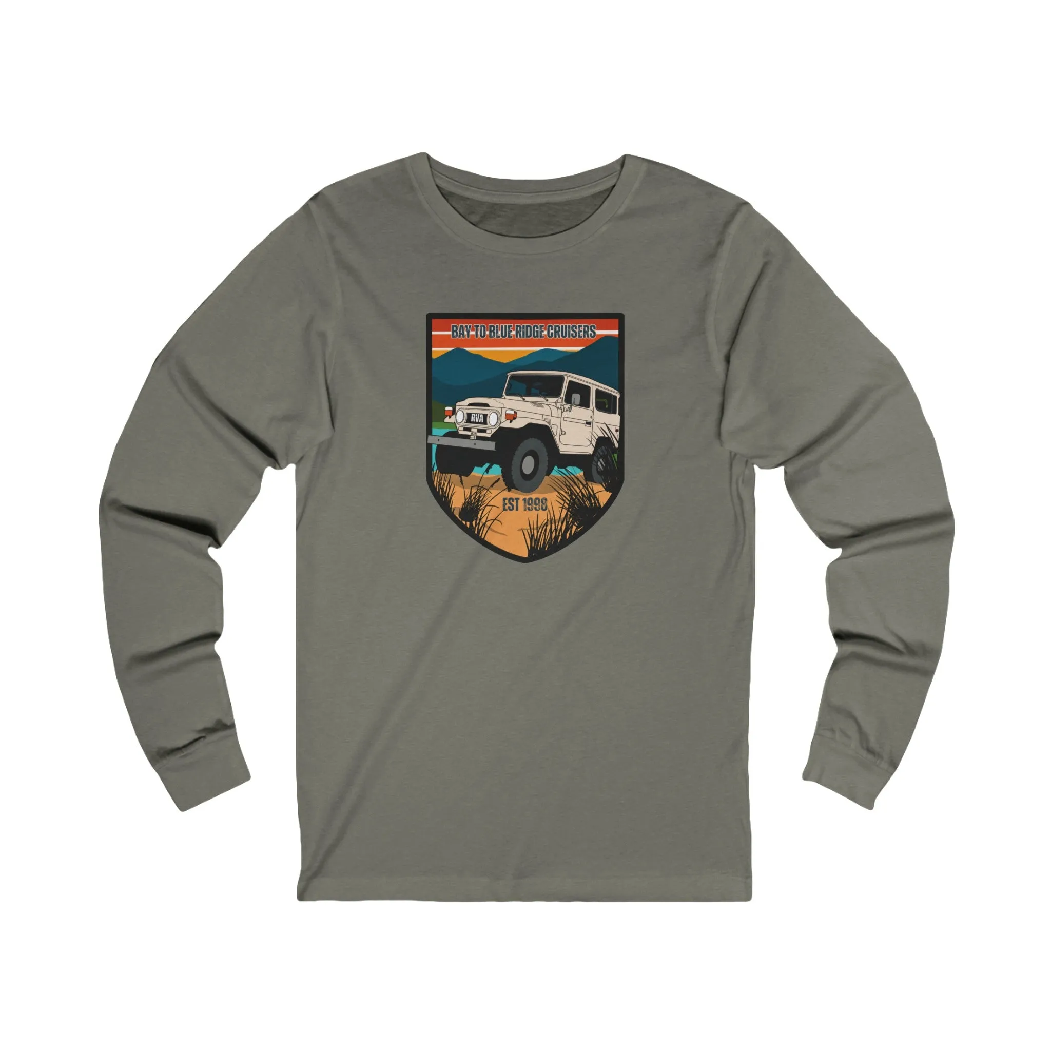 Bay to Blue Ridge Cruisers Club Unisex Long Sleeve Tee