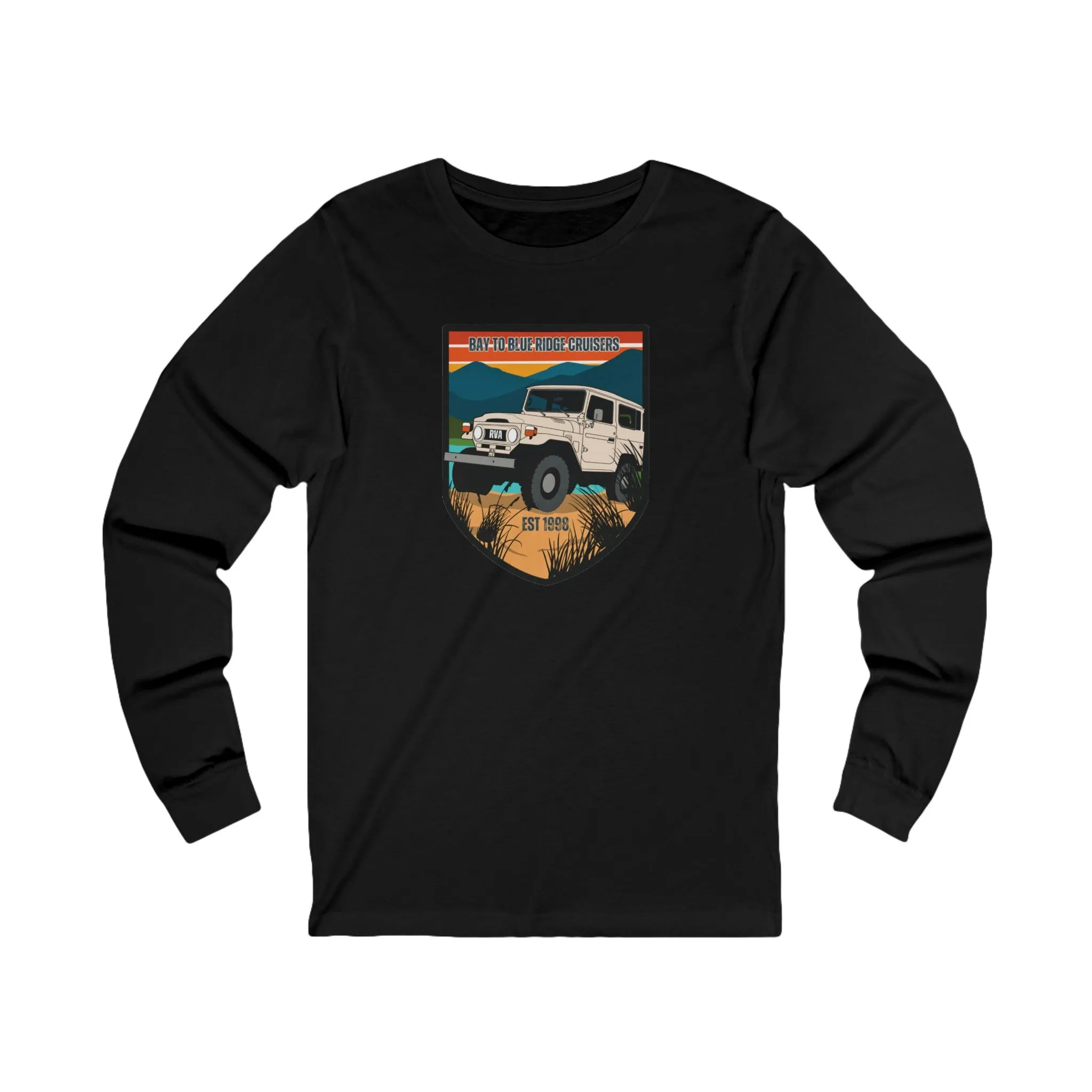 Bay to Blue Ridge Cruisers Club Unisex Long Sleeve Tee