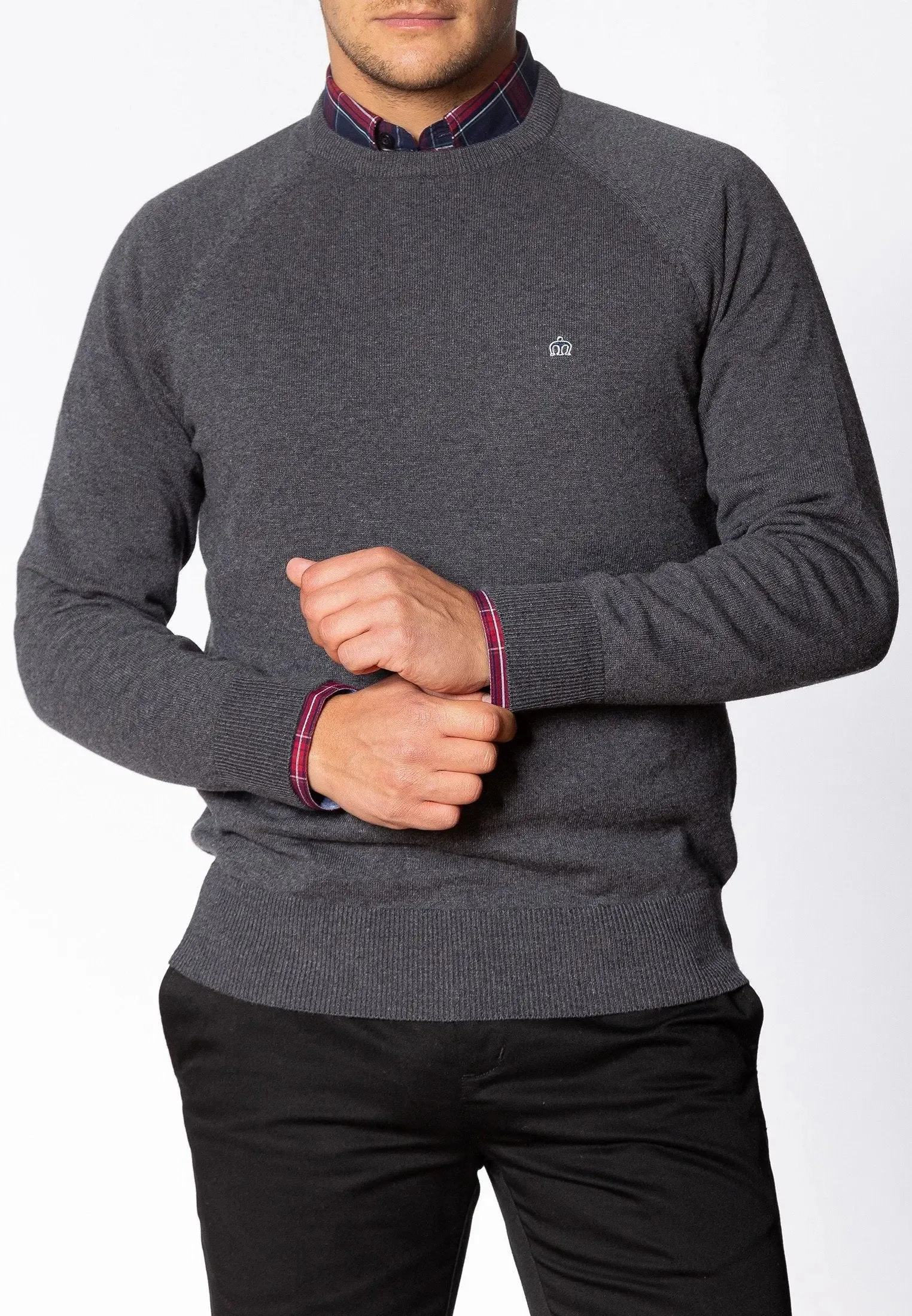 Berty Knit Jumper - Grey Mineral Marl