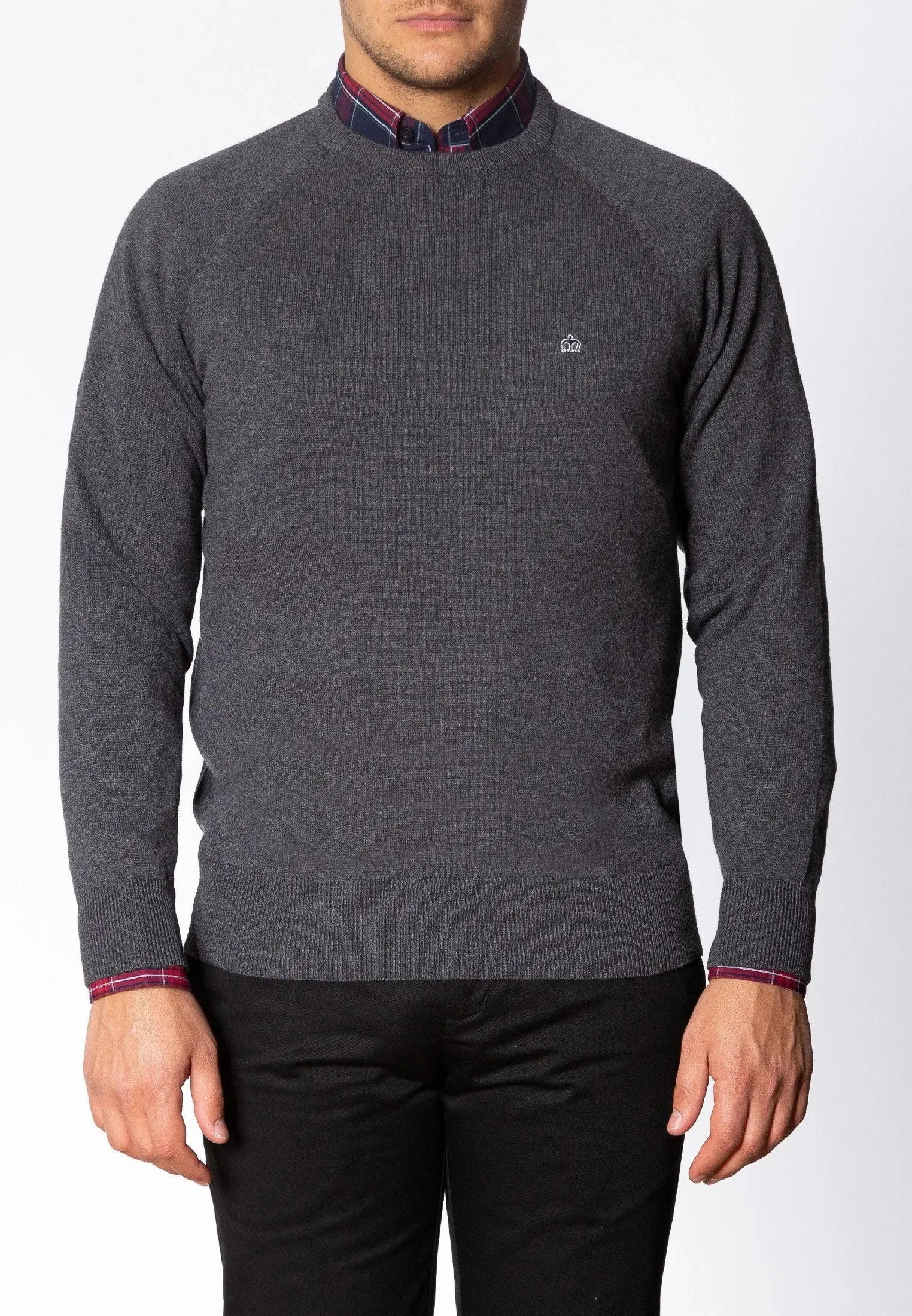 Berty Knit Jumper - Grey Mineral Marl