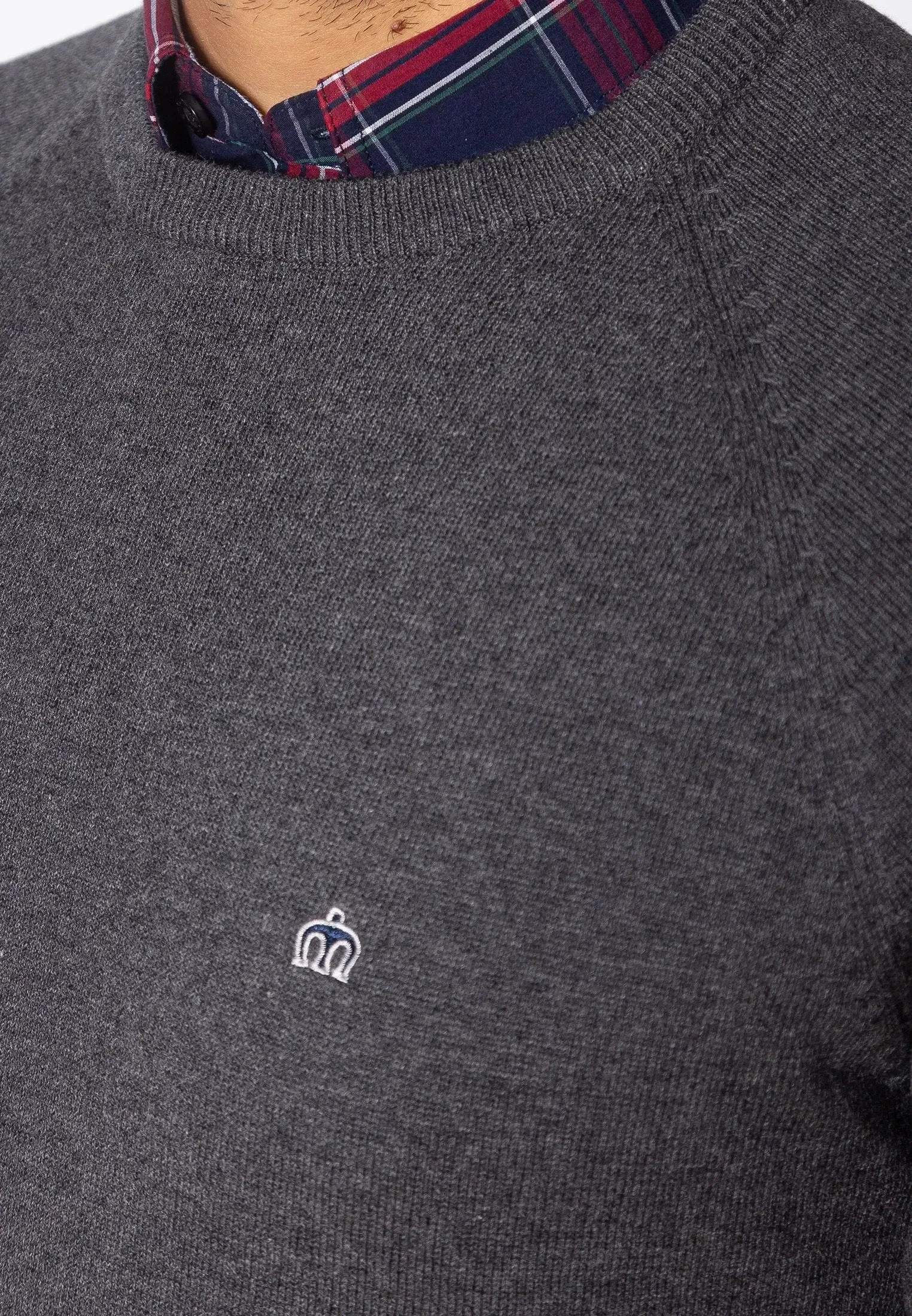 Berty Knit Jumper - Grey Mineral Marl