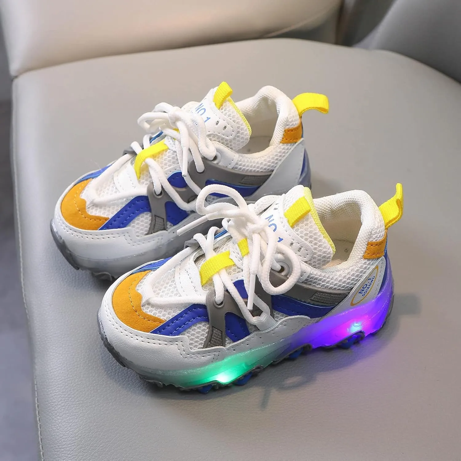 Boys Baby Luminous Children Sport Light Led Shoes Kids Girls Baby Shoes Kid Size 9