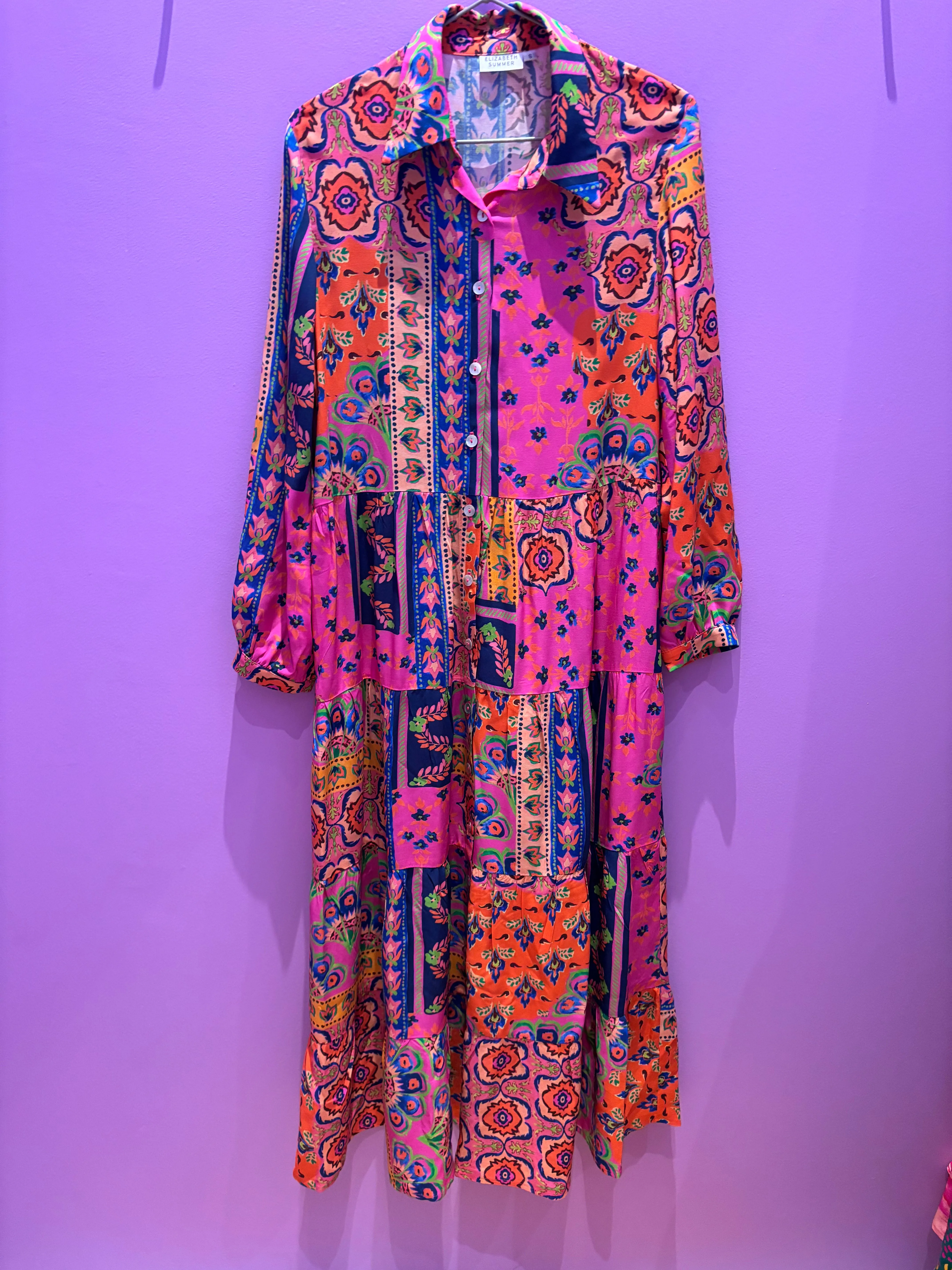 Candy Dress - Pink Paisley