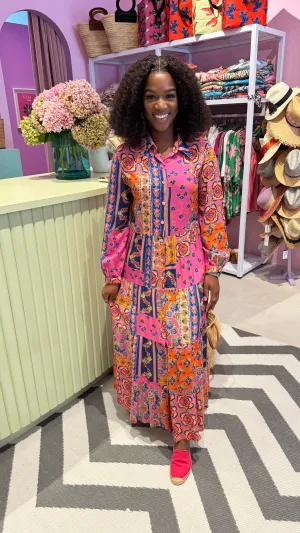 Candy Dress - Pink Paisley