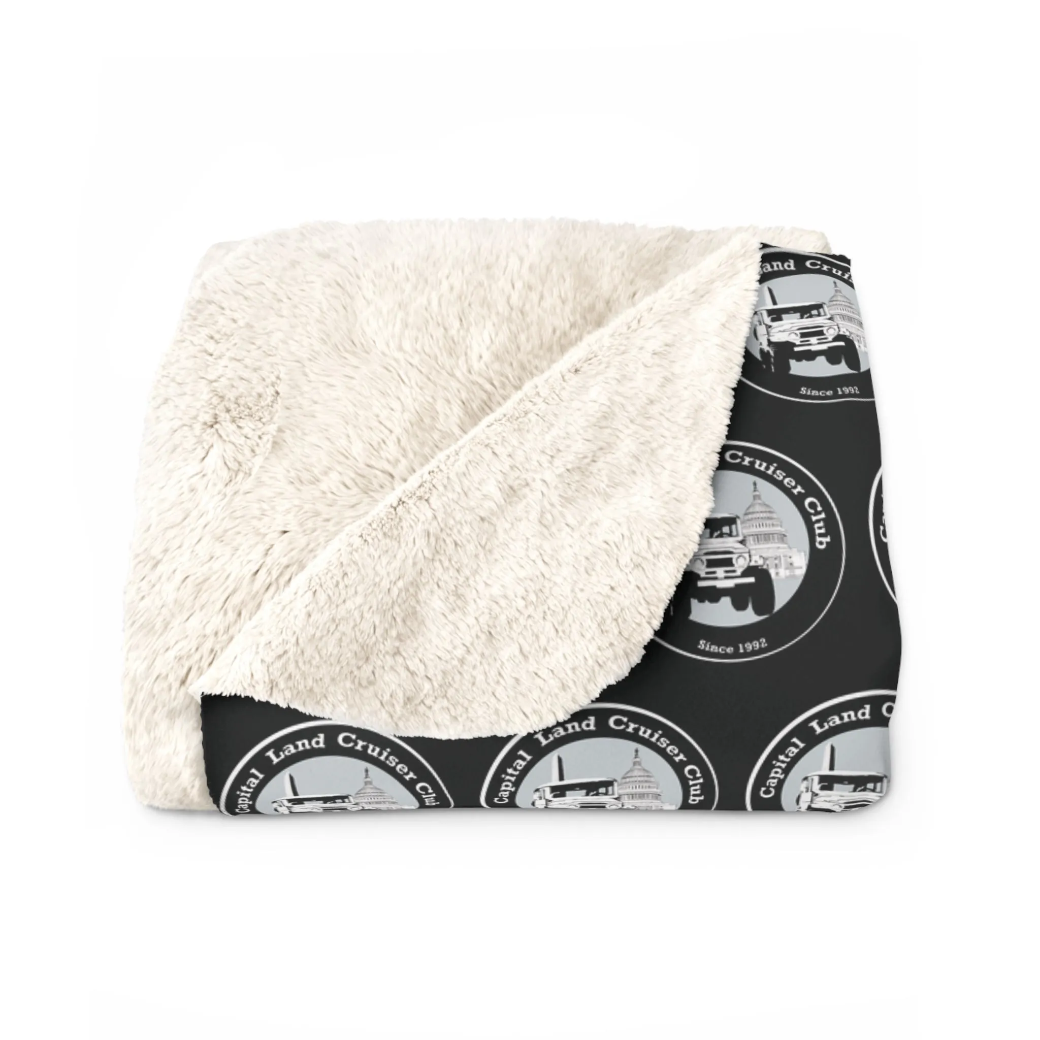 Capital Land Cruiser Camping Sofa Sherpa Fleece Blanket