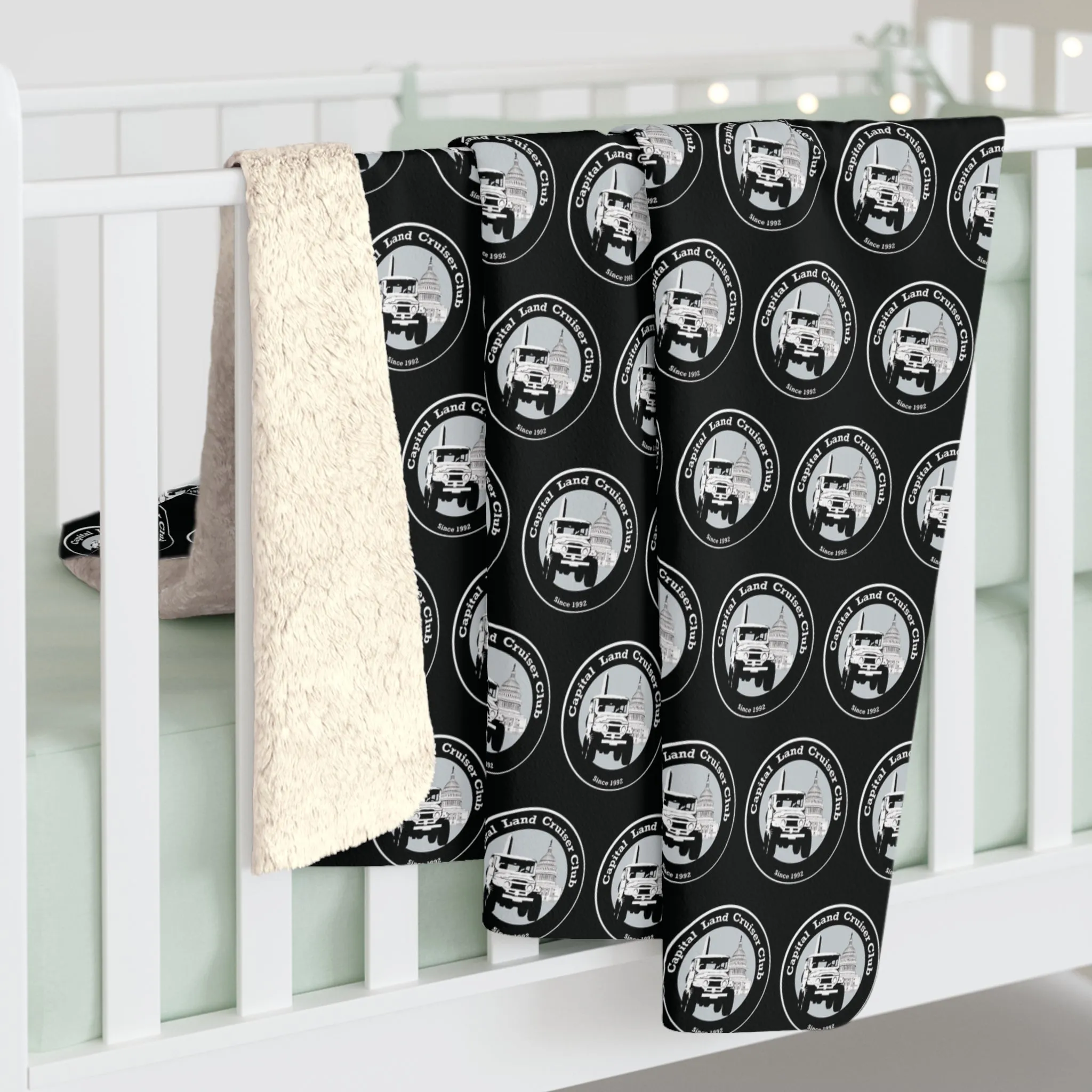 Capital Land Cruiser Camping Sofa Sherpa Fleece Blanket