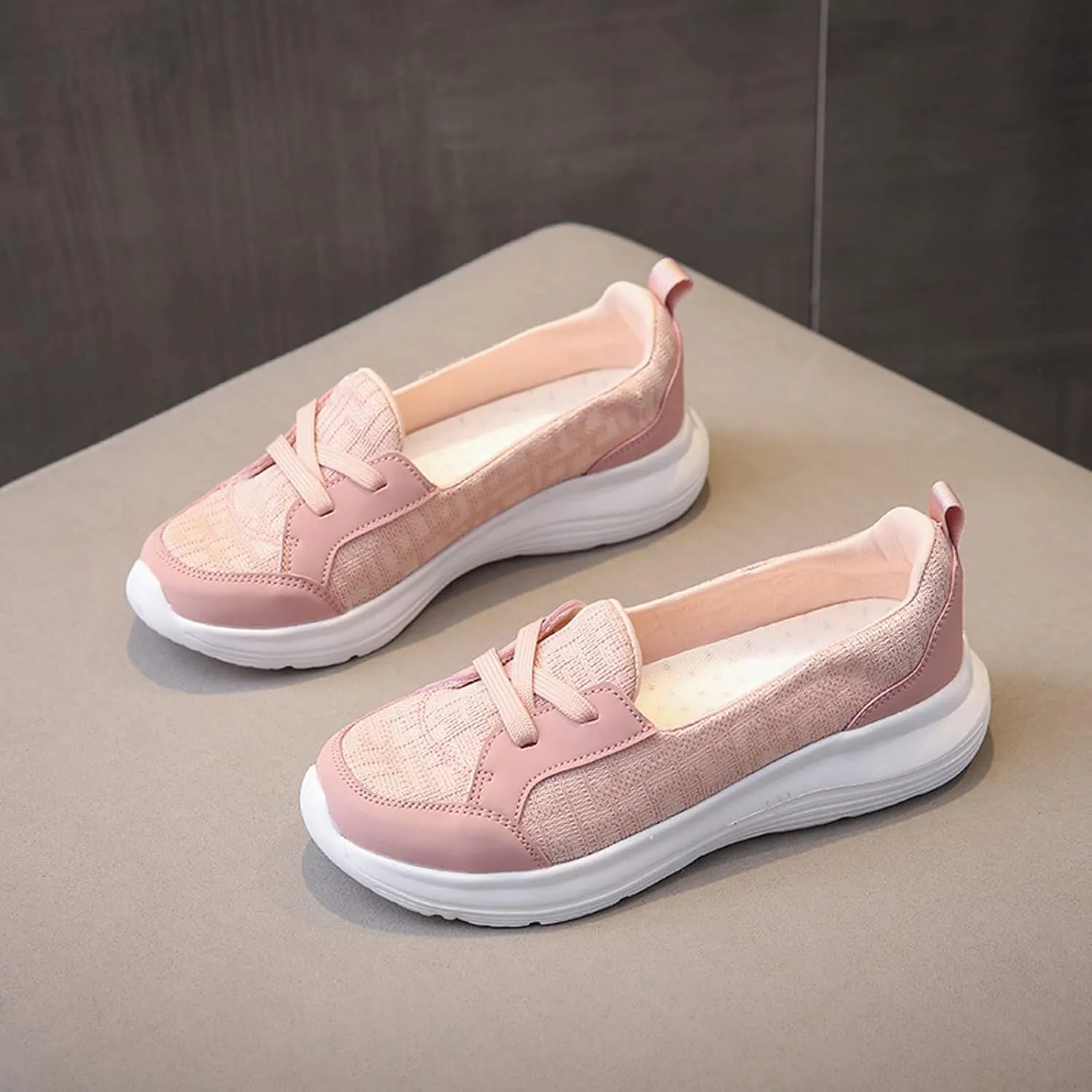 Cathalem Loafers for Women 2024, 2024 New Orthopedic Women's Breathable Slip On Arch Support Non-Slip Shoes Non Slip Shoes