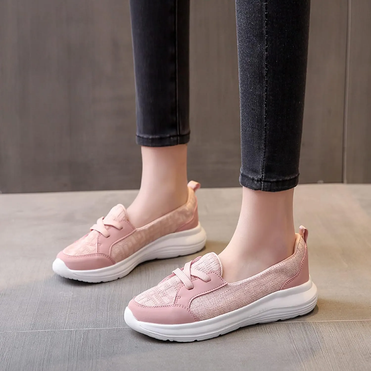 Cathalem Loafers for Women 2024, 2024 New Orthopedic Women's Breathable Slip On Arch Support Non-Slip Shoes Non Slip Shoes