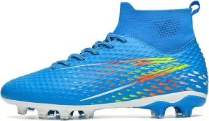 CERYTHRINA Kids Athletic Soccer Shoes Boys Girls Professional Football Shoes Mens Youth Comfortable and Breathable Football Cleats Training Sneakers