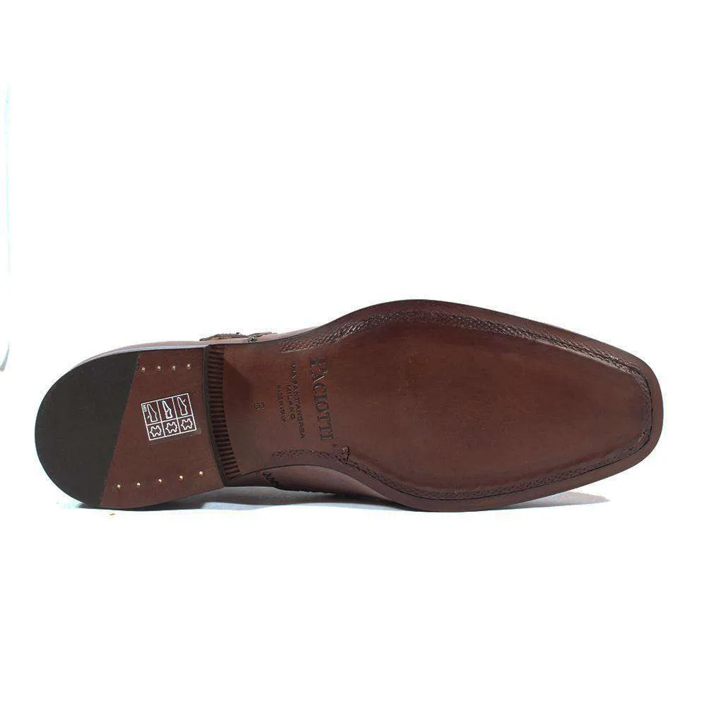 Cesare Paciotti Luxury Italian Italian Men's Designer Shoes Amazzonia Taupe Leather Loafers (CPM2615)
