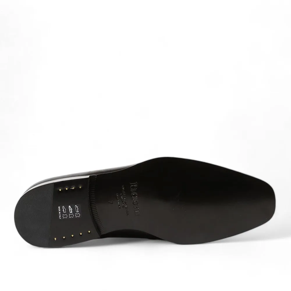 Cesare Paciotti Luxury Italian Men's Baby Lux Black Loafers (CPM5333)