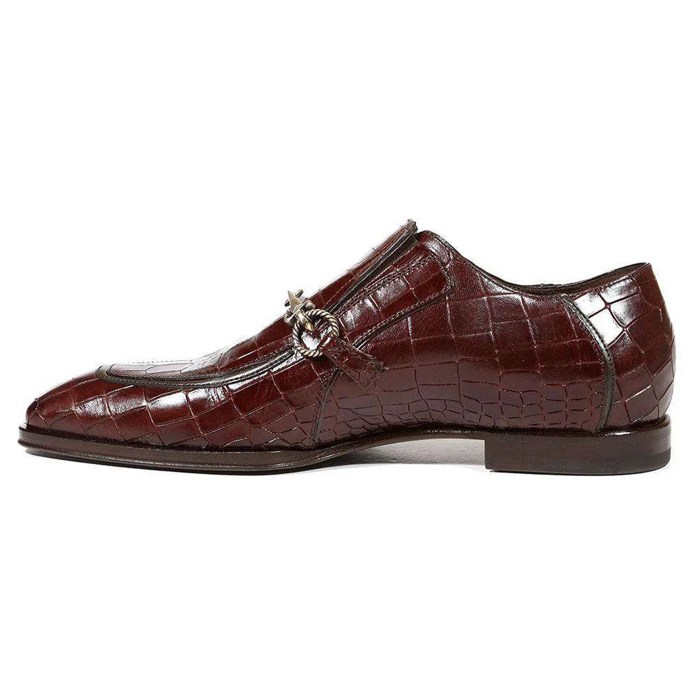 Cesare Paciotti Luxury Italian Men's Designer Shoes Cocco Lux T Moro Brown Loafers (CPM5003)