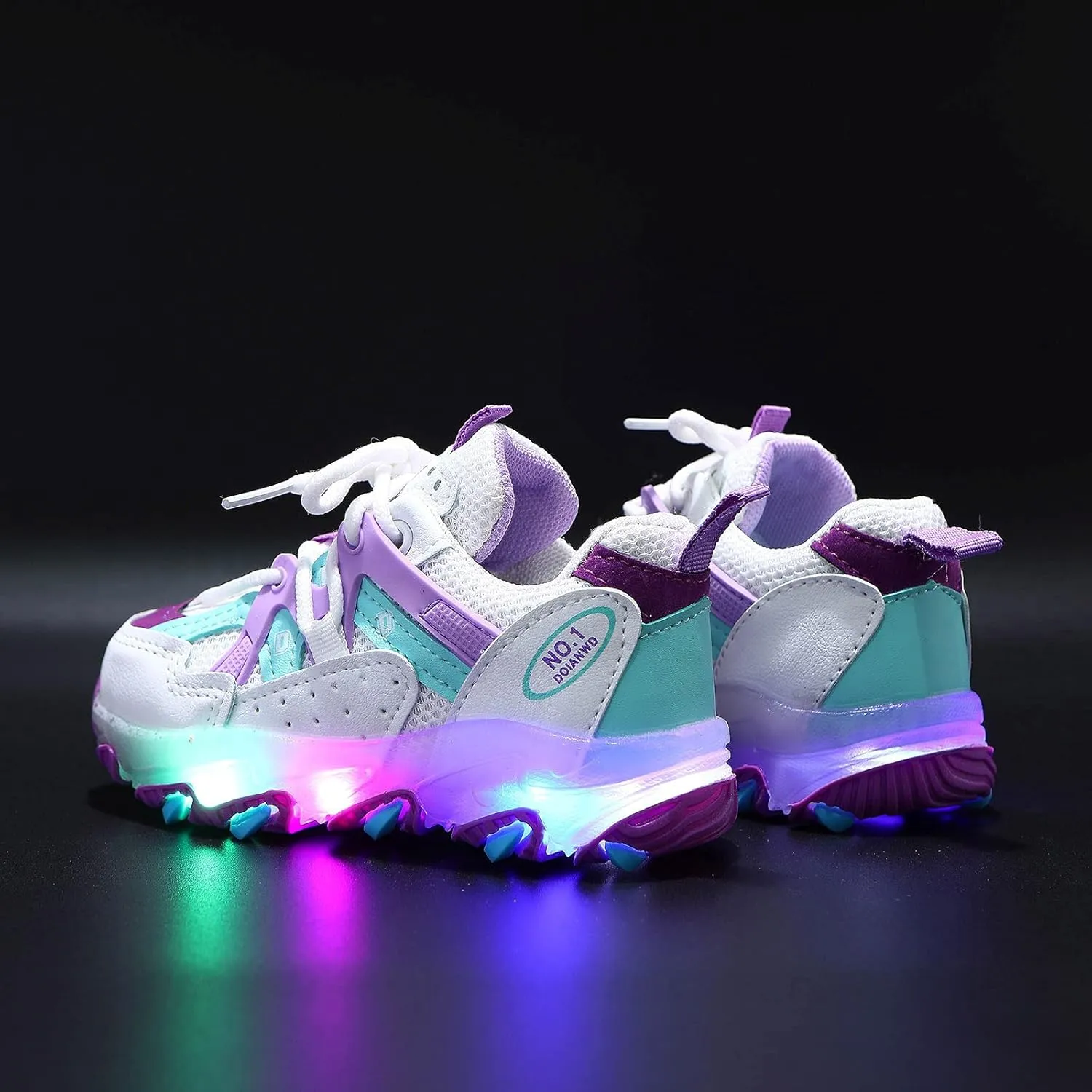 Children Girls Led Luminous Sport Shoes Kids Baby Boys Light Bling Shoes Girl Dress Shoes