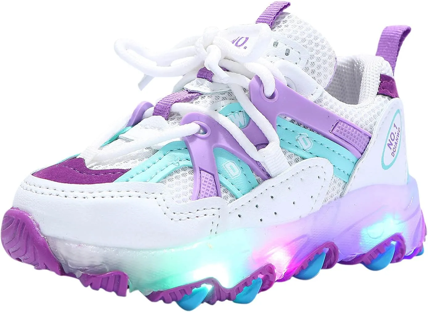 Children Girls Led Luminous Sport Shoes Kids Baby Boys Light Bling Shoes Girl Dress Shoes