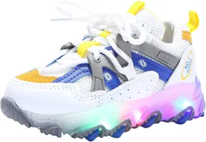 Children Girls Led Luminous Sport Shoes Kids Baby Boys Light Bling Shoes Girl Dress Shoes