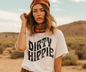 Dirty Hippie | Trendy Grunge Style Comfort Colors Tee