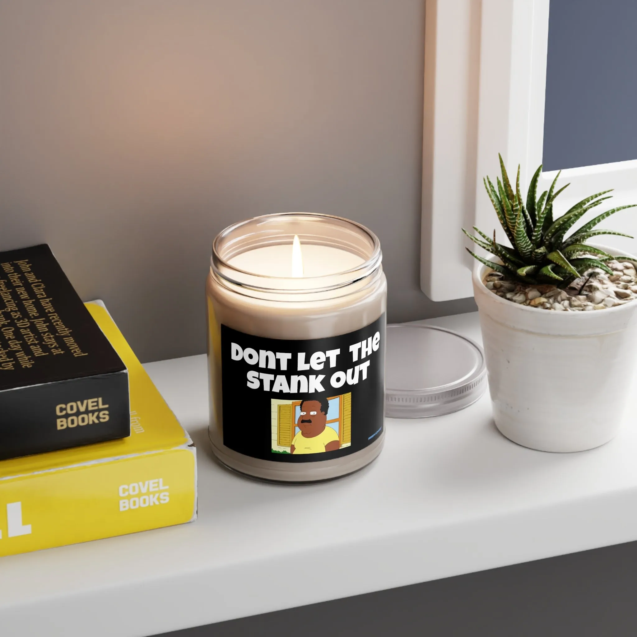 Don't Let the Stank Out Scented Candle Great Gag Gift or Gift Exchange