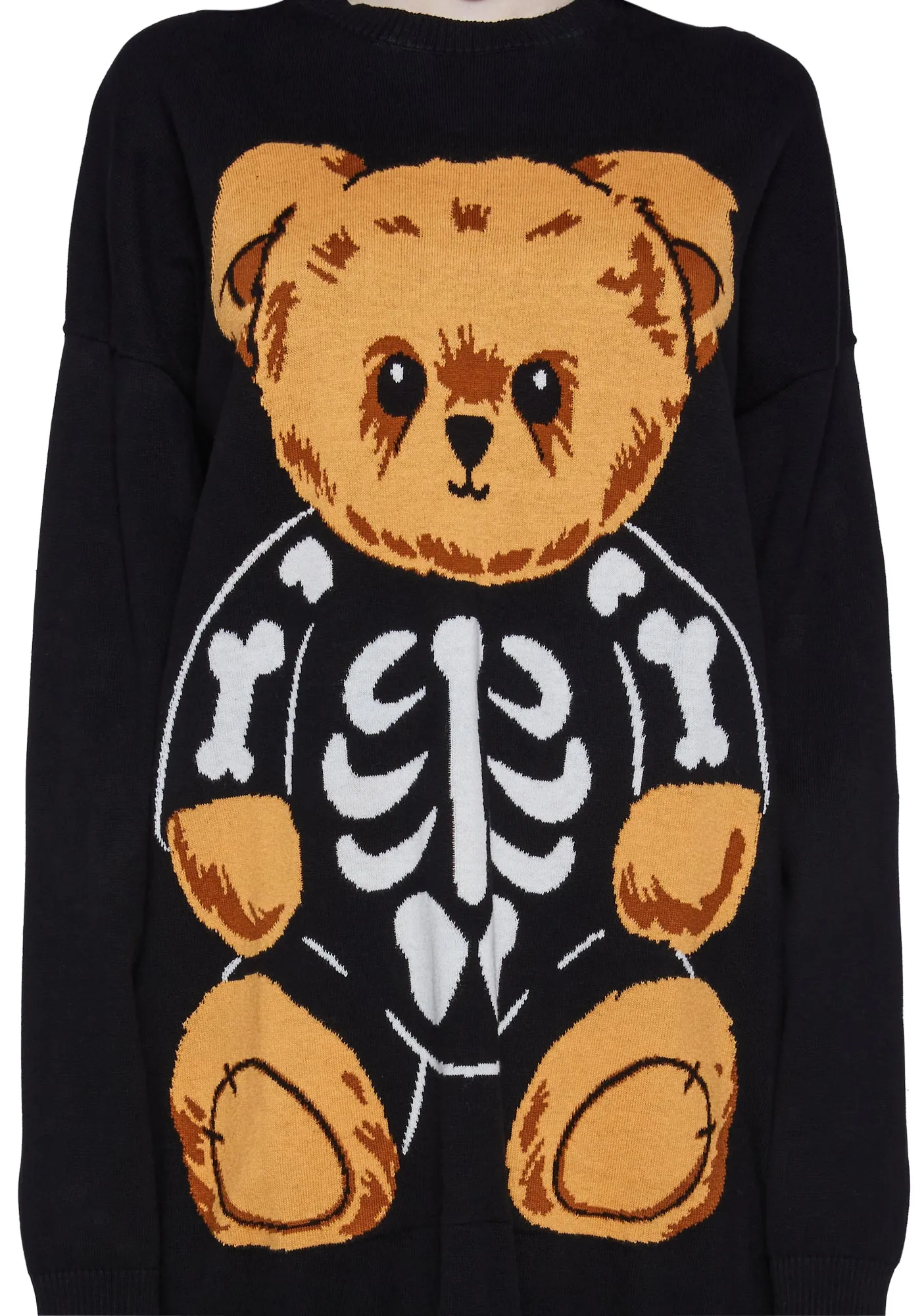 Eerie Embrace Oversized Sweater