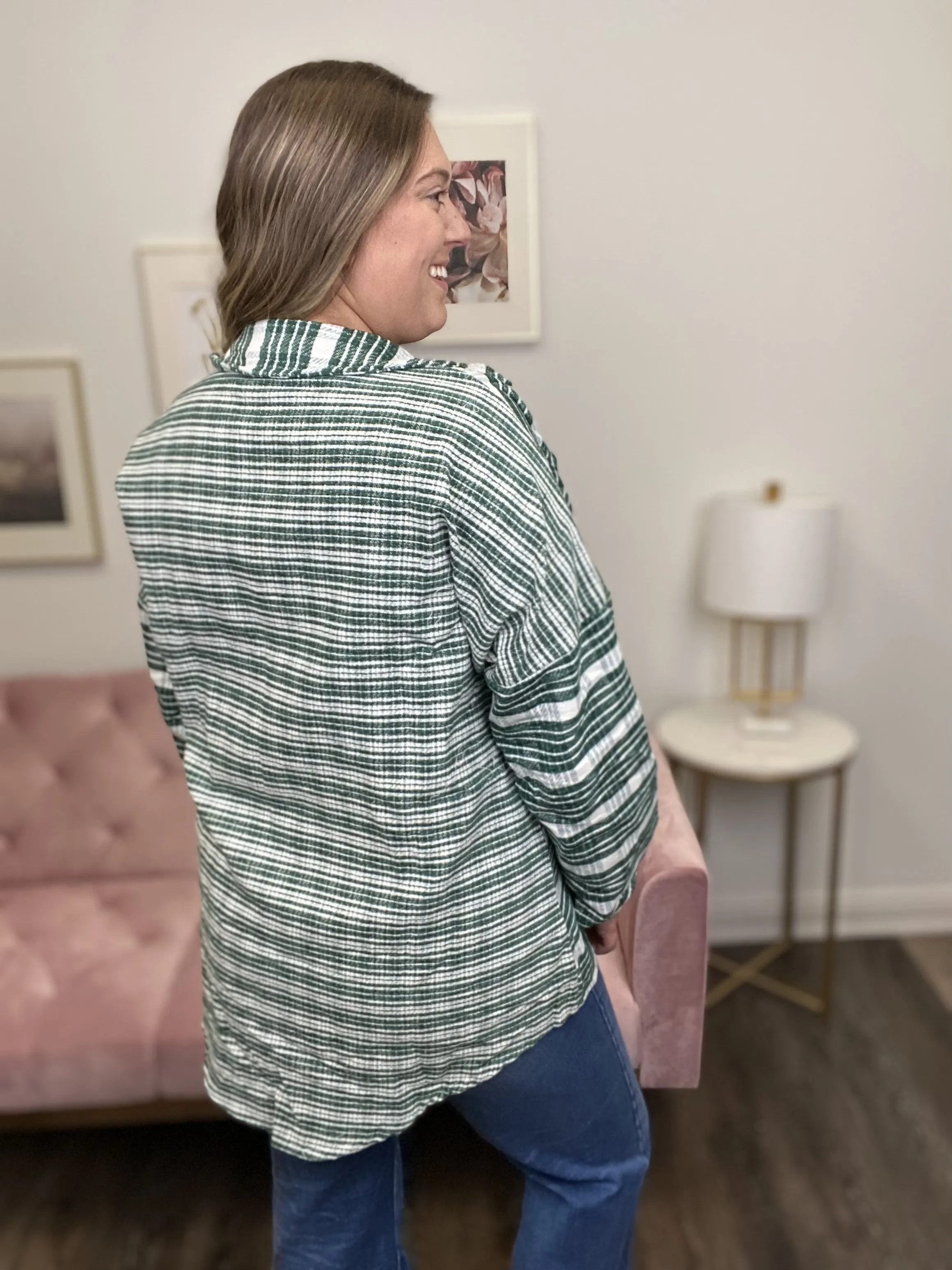 Fireside Cozy Shacket * Final Sale*