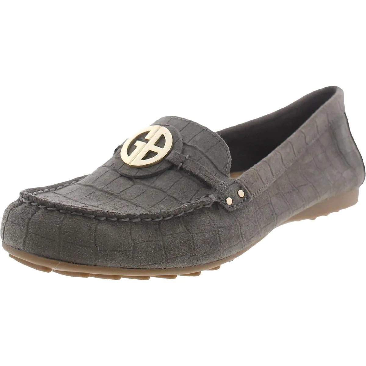 Giani Bernini Womens Dailyn Leather Slip On Loafers