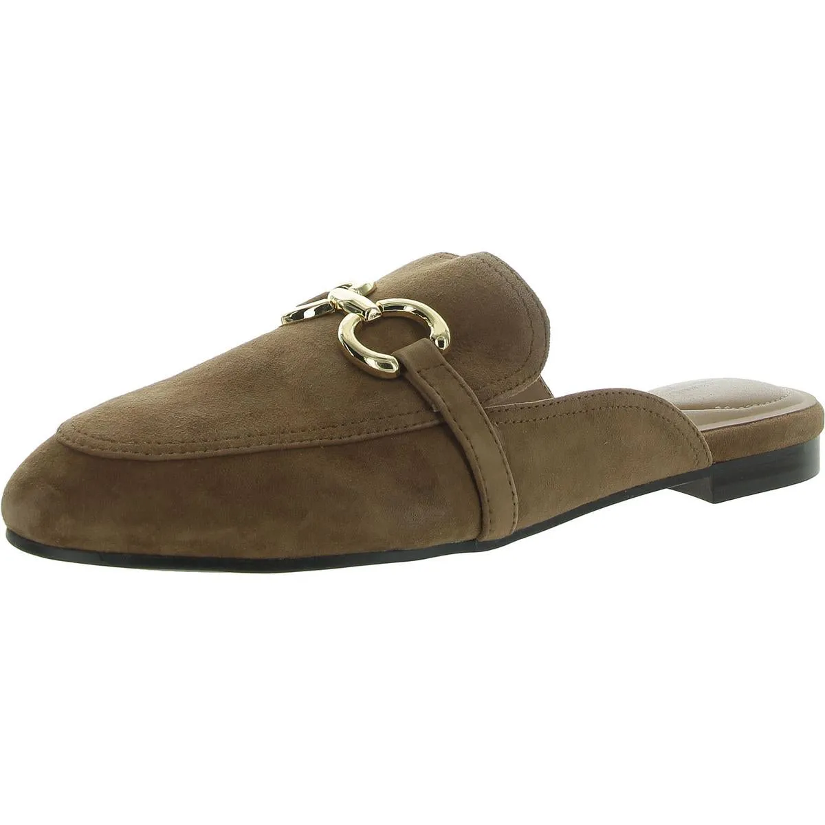 Giani Bernini Womens Trinityy Suede Memory Foam Mules