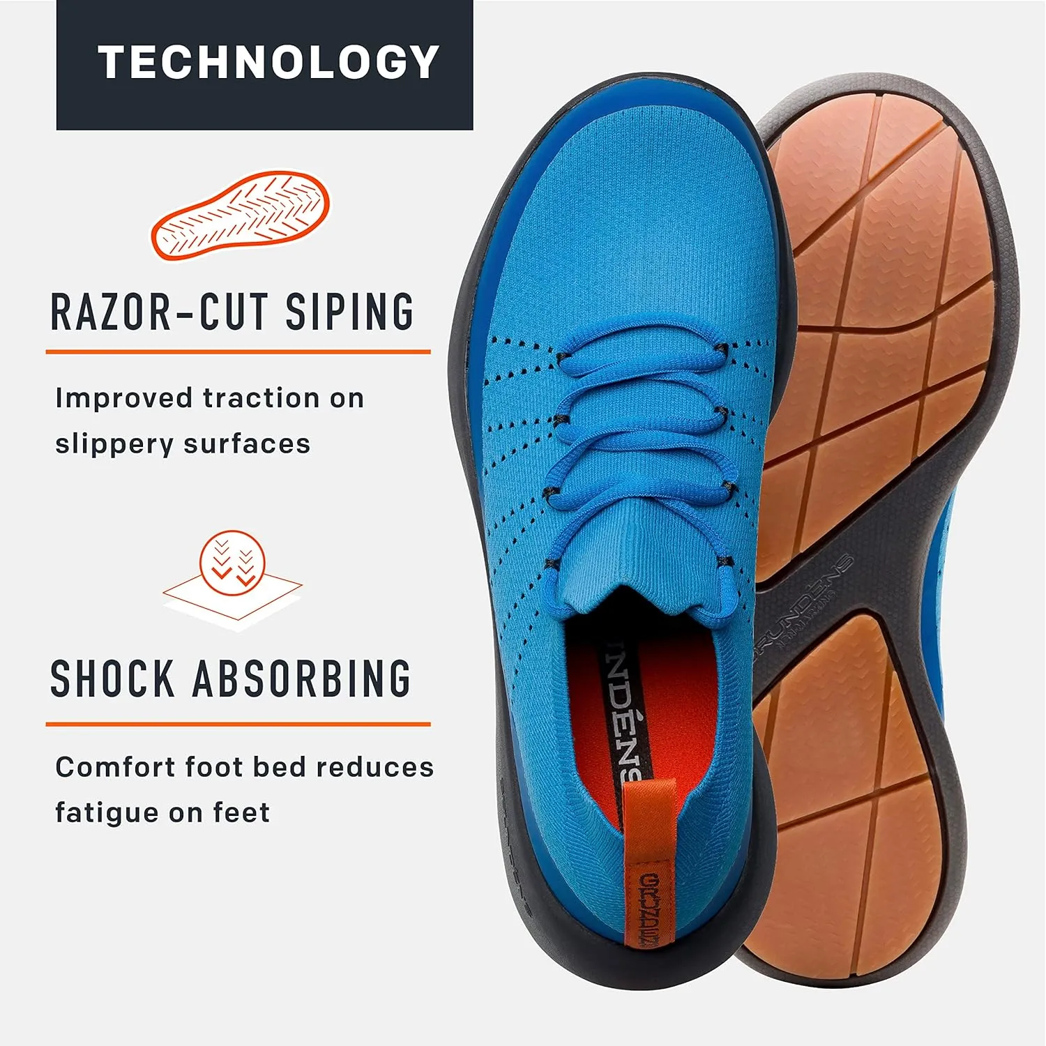 Grund??ns Sea Knit Boat Shoe