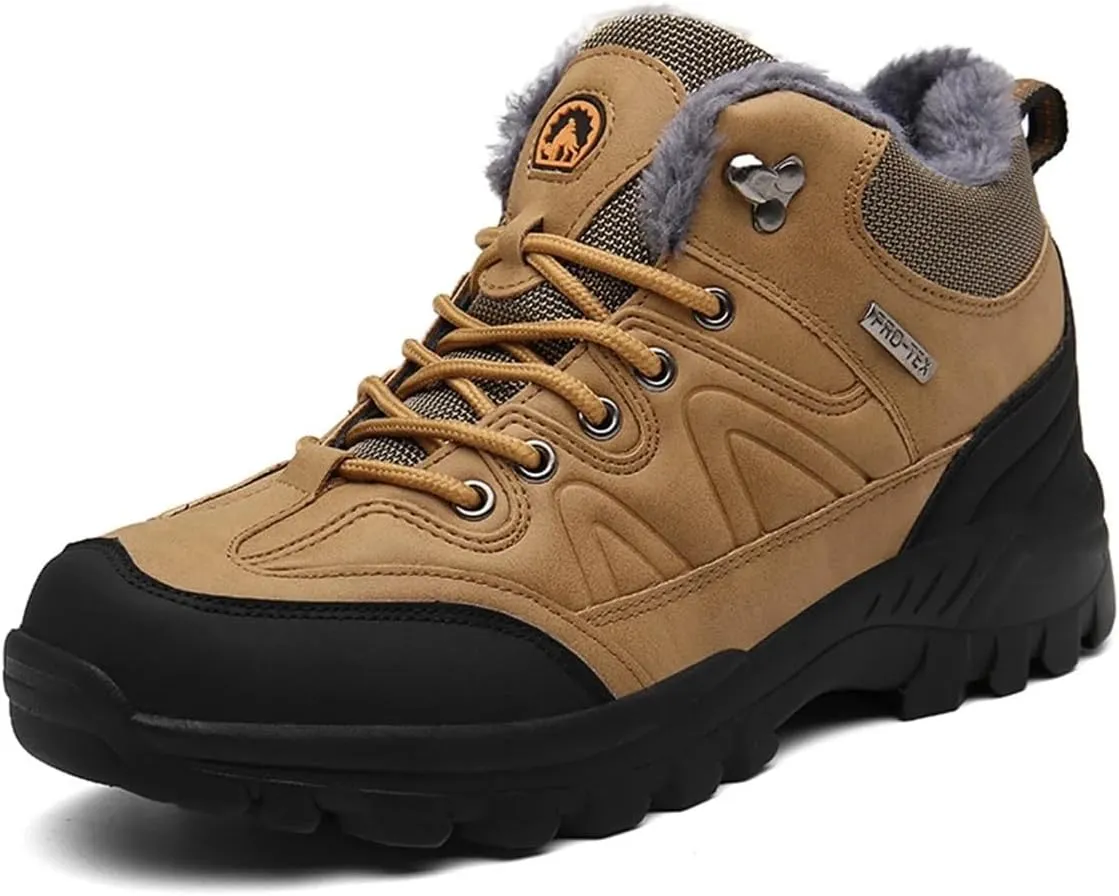 Hiking Shoes Mens Waterproof Mountain Trekking Shoes Men Breathable Walking Shoes Outdoor Sports Winter Boots