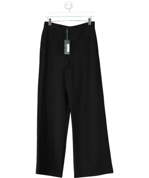 Hobbs Black Kathy Wide Leg Trousers UK 10