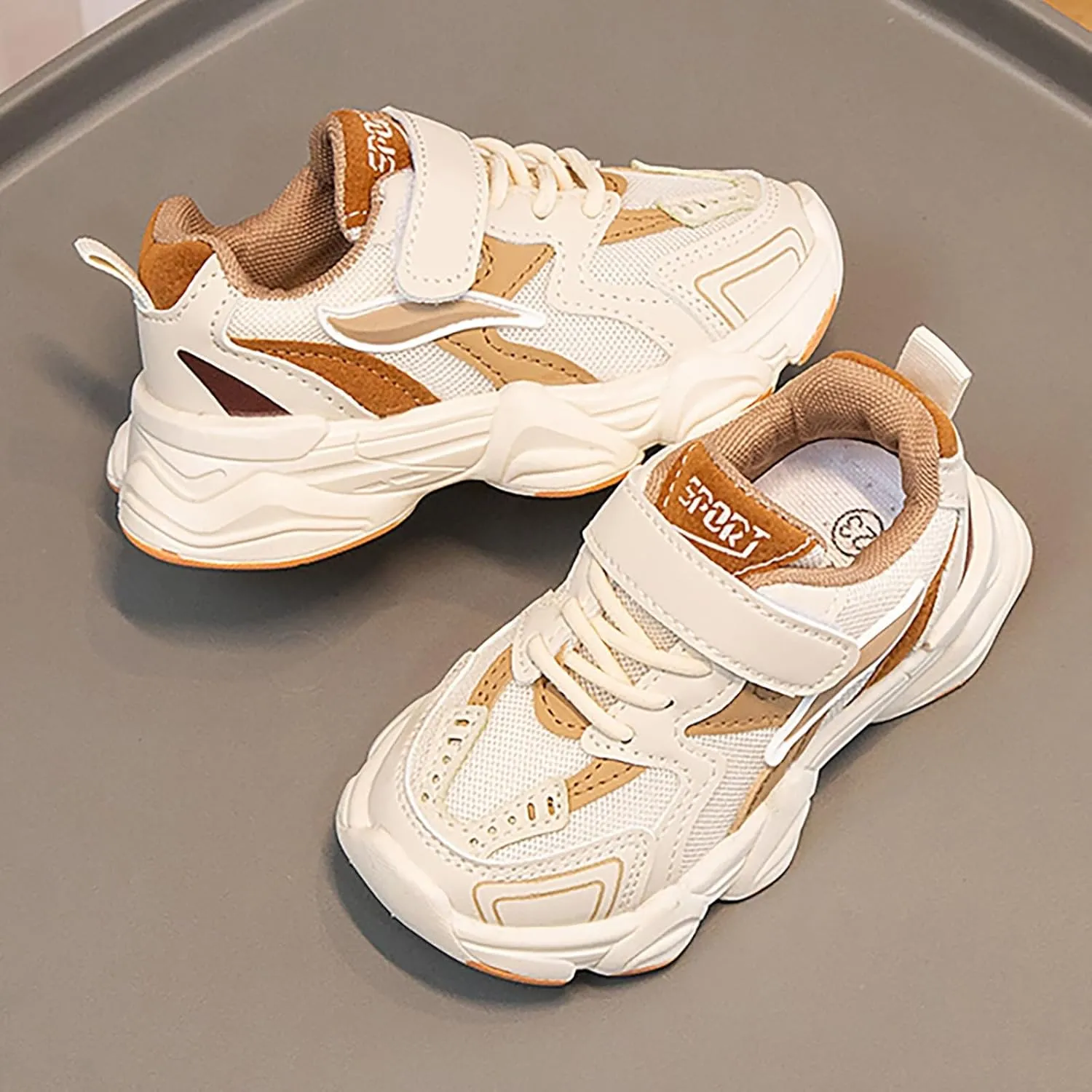 IWIHMIV Boys Girls Shoes Kids Tennis Running Sports Athletic Running Shoes for Kids Girls Comfortable Walking Shoes