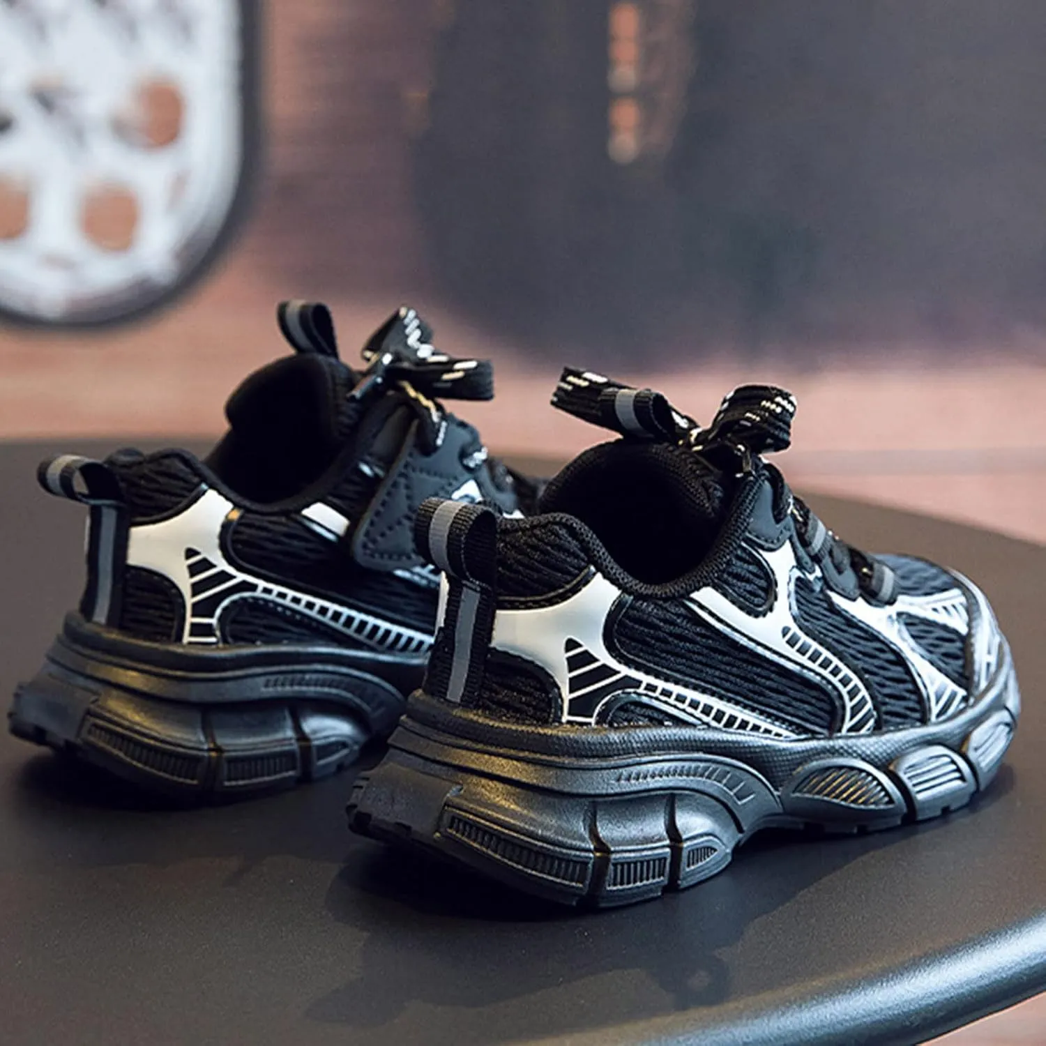IWIHMIV Walking Shoes for Toddler Girls Boys Lightweight Breathable Tennis Running Shoes Kids Athletic Running Shoes