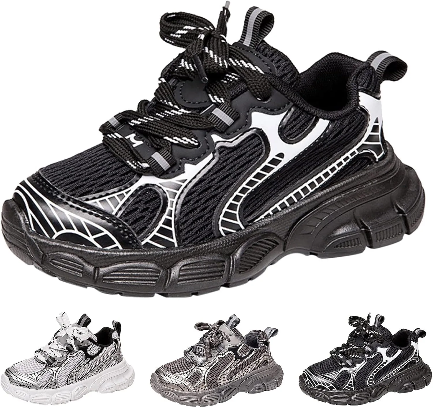 IWIHMIV Walking Shoes for Toddler Girls Boys Lightweight Breathable Tennis Running Shoes Kids Athletic Running Shoes