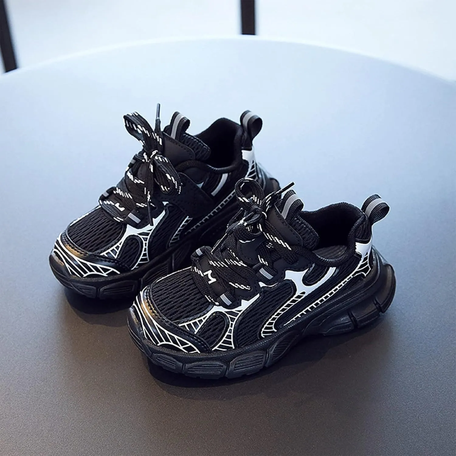 IWIHMIV Walking Shoes for Toddler Girls Boys Lightweight Breathable Tennis Running Shoes Kids Athletic Running Shoes
