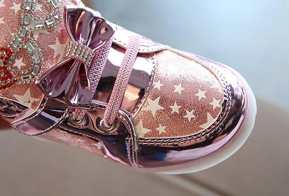 Kids Tennis Shoes Boys Toddler Baby Fashion Star Luminous Child Casual Colorful Light Shoes Baby Boy Shoes