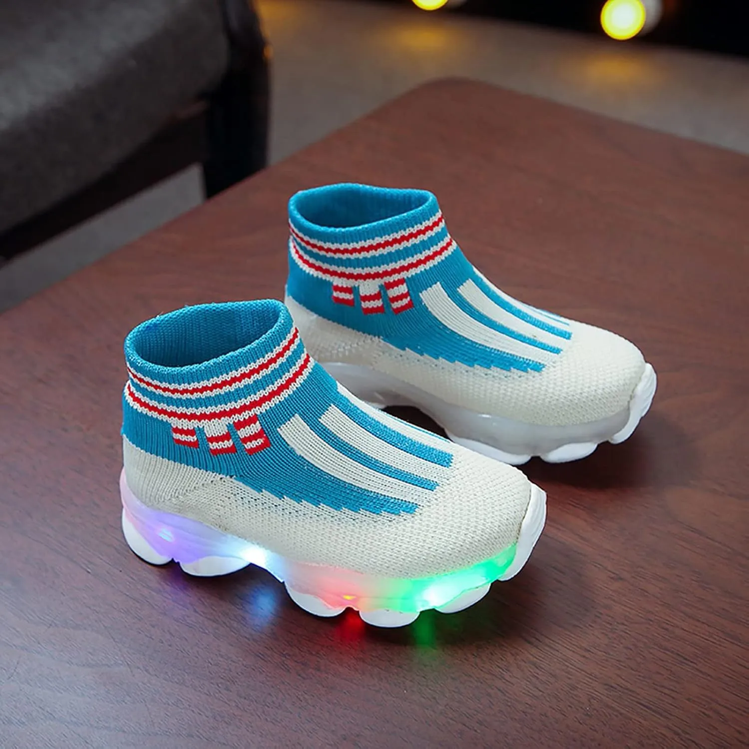 Led Light Children Sport Luminous Shoes Girls Kids Baby Shoes Little Kid Slip on Shoes