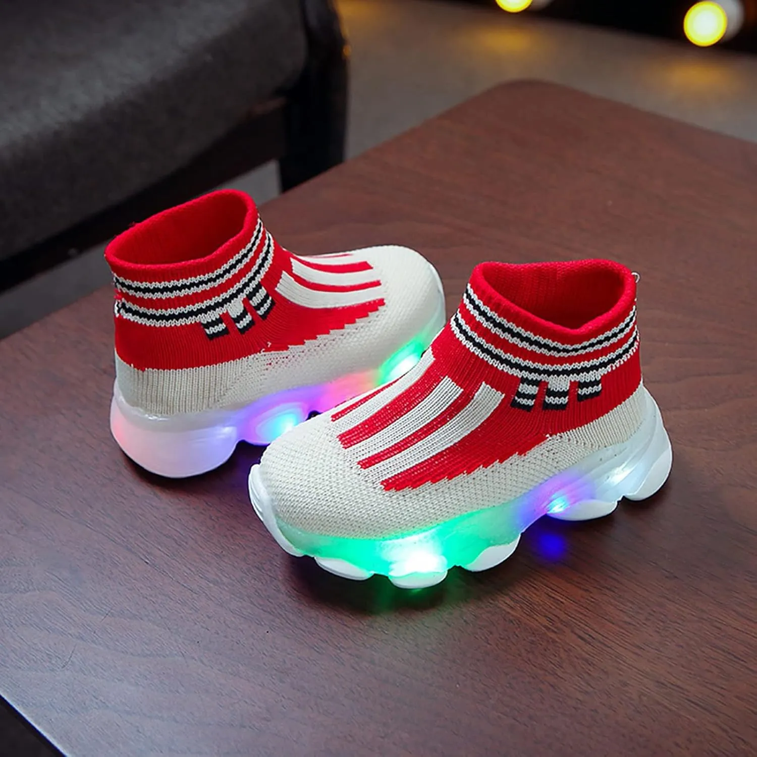 Led Light Children Sport Luminous Shoes Girls Kids Baby Shoes Little Kid Slip on Shoes