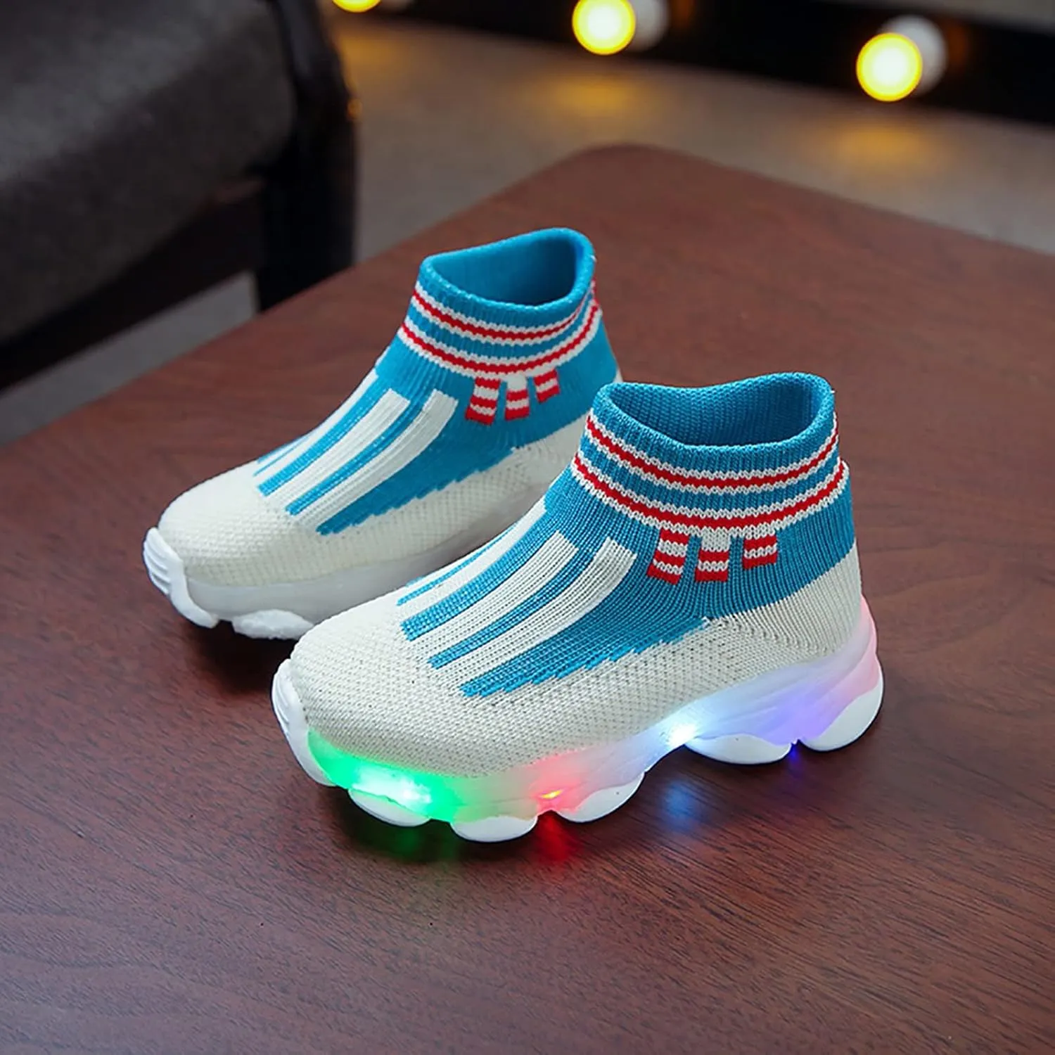 Led Light Children Sport Luminous Shoes Girls Kids Baby Shoes Little Kid Slip on Shoes