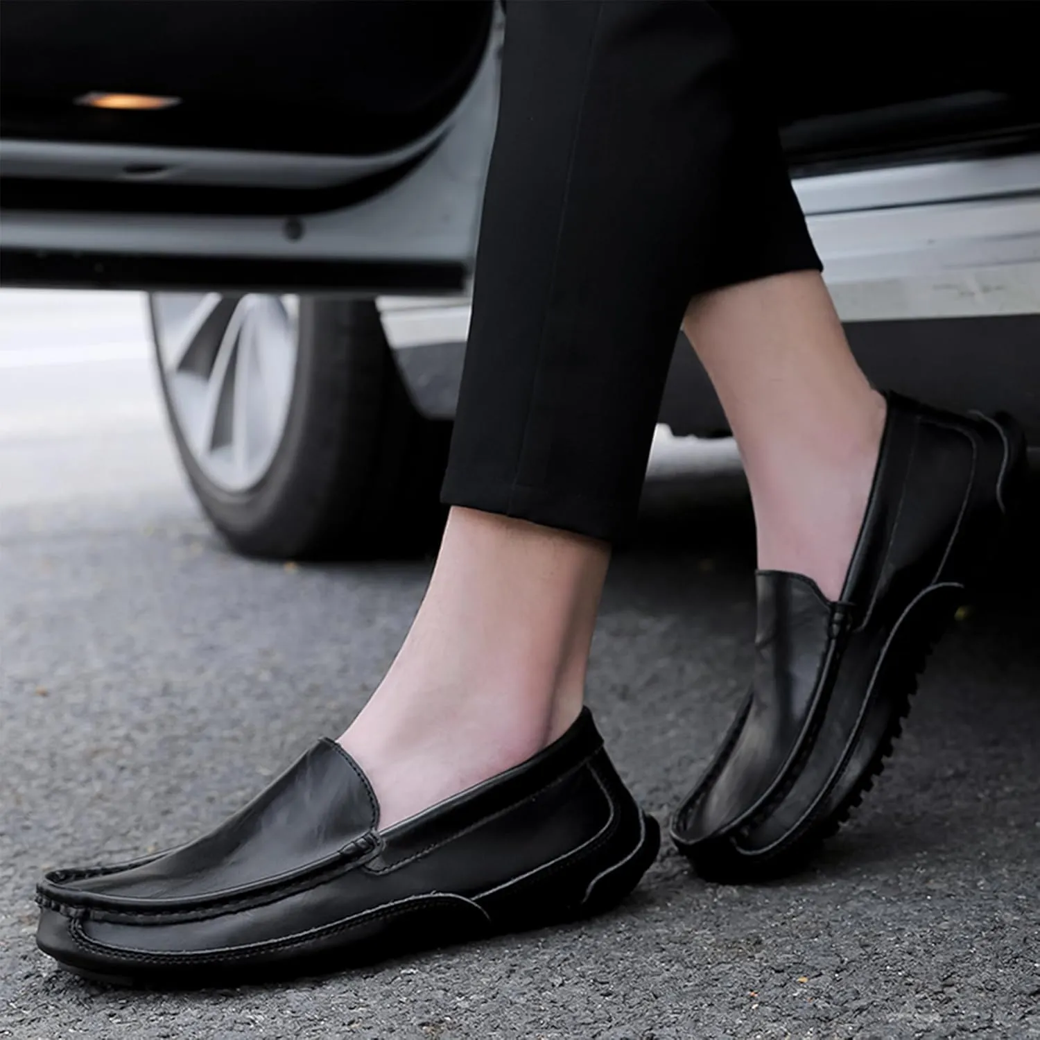 Men Casual Shoes Business Loafers Shoes Oxford Office Flats Fashion Sneakers for Male Driving Walking Dress Shoes