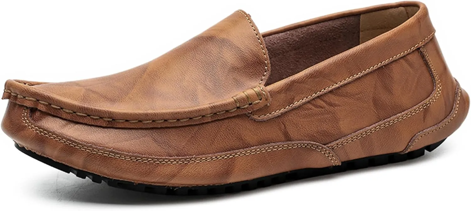 Men Casual Shoes Business Loafers Shoes Oxford Office Flats Fashion Sneakers for Male Driving Walking Dress Shoes